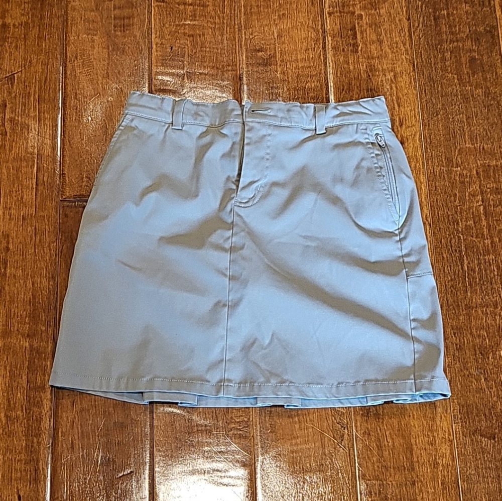 Lands' End Light Khaki Size 14 Girls Performance Skort